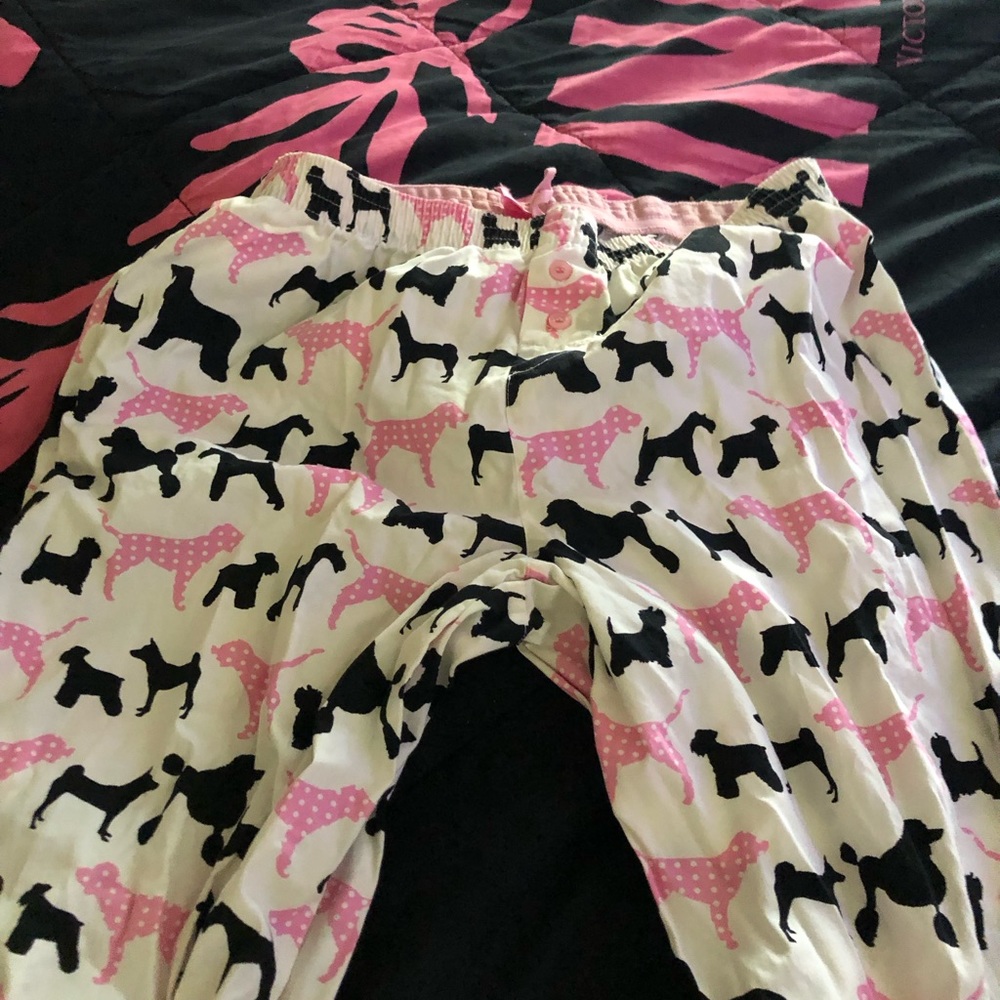 Pink Victoria secret pajama pants